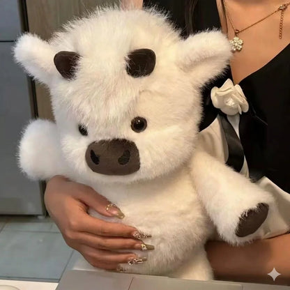 Soft Calf Pig Stuffed Animal Plush Toy Cute Animated Stuffed Animal Pillow Creative Running Pig Plush Toy Gift 17.7inch